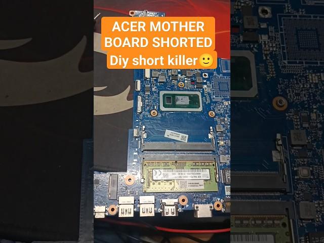 SHORTED MOTHERBOARDS