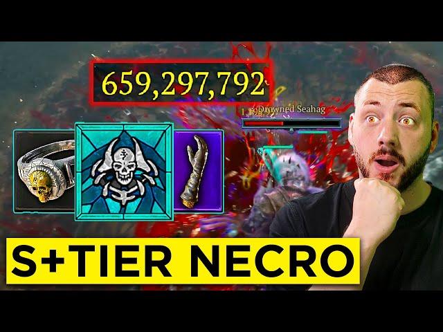 They Buffed Golem Necro too much! Best Necro Build Season 6 Diablo 4 Vessel of Hatred