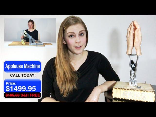 Clapping your hands can kill you | Applause Machine TV Shop Commercial