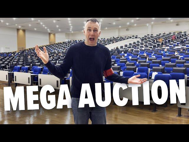 Inside the world's LARGEST CAR AUCTION! Can we win cars in Japan’s crazy trade sale?