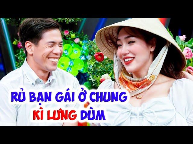 Chàng trai RỦ BẠN GÁI VỀ Ở CHUNG khiến Quyền Linh rén ngang không dám đọc tiếp - Hẹn Hò Quyền Linh