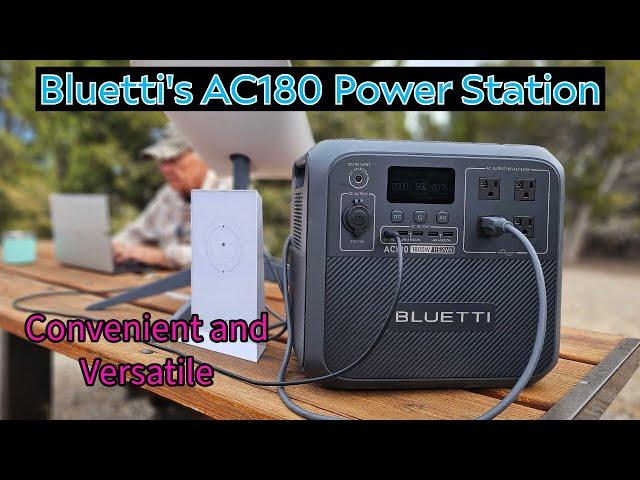 Bluetti AC180 Power Station - Versatile, Capable