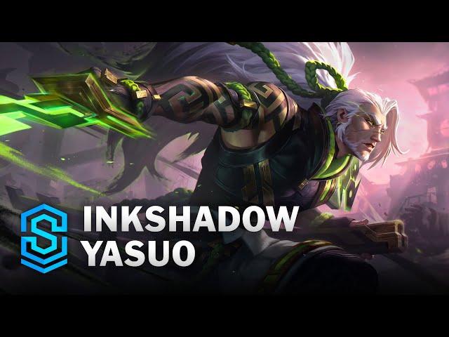 Inkshadow Yasuo Skin Spotlight - League of Legends