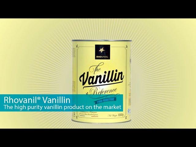 Solvay's expertise using Rhovanil® Vanillin