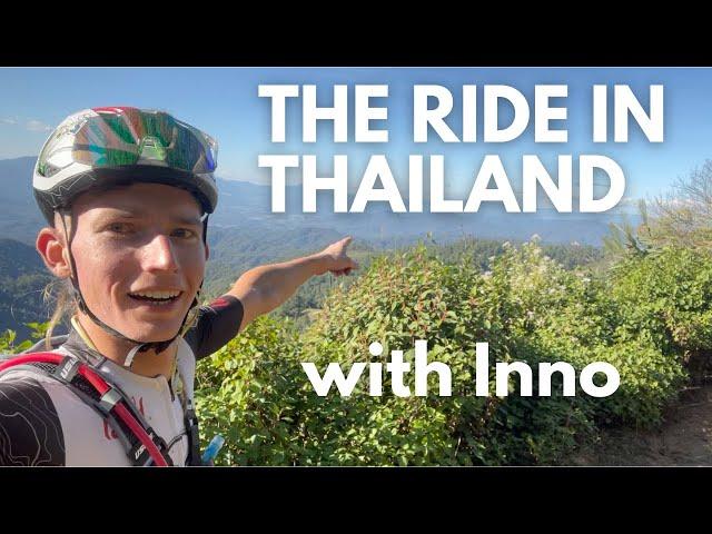 Training in Thailand for gravel racing with Innokenty Zavyalov