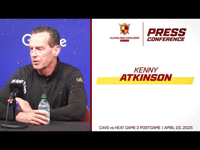 Cleveland Cavaliers Head Coach Kenny Atkinson Proud of Team’s COMPOSURE in Hard-Fought Game 2 Win