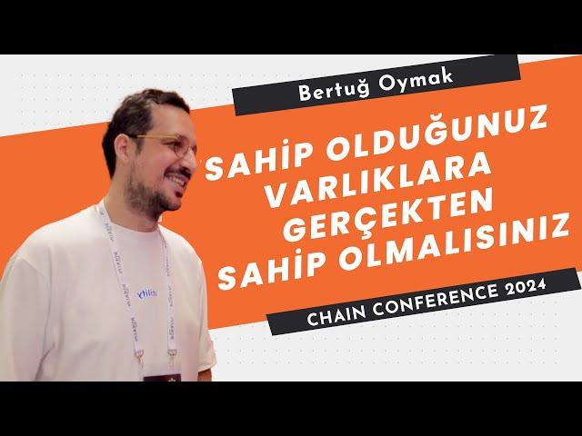 Memecoin'ler çok riskli yatırımlardır, bilmiyorsanız bulaşmayın! | Bertuğ Oymak | Chain Conference