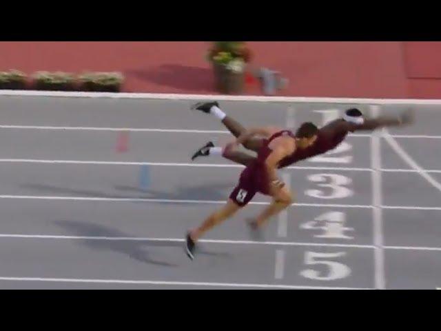 Infinite Tucker Superman Dive To Win - Mens 400m Hurdle