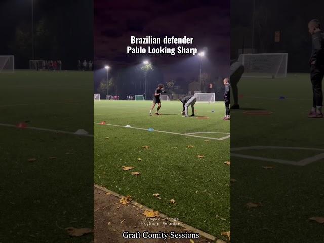 Brazilian defender Pablo Looking Sharp ️ #footballtraining #soccertraining