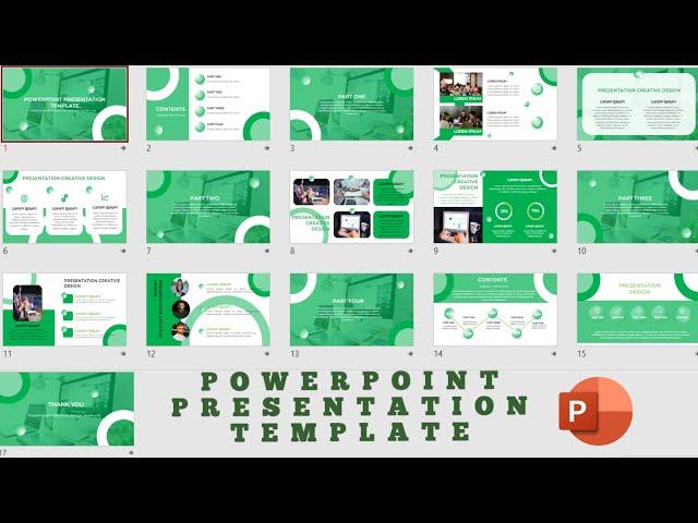 PowerPoint Presentation Template | Morph Transition | Tutorial | Step By Step 