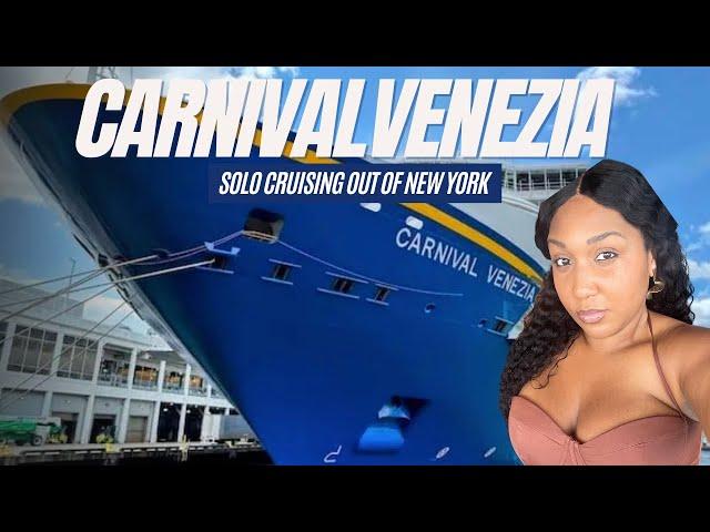 Cruising Out of New York | Solo Cruise on the Carnival Venezia - The Movie