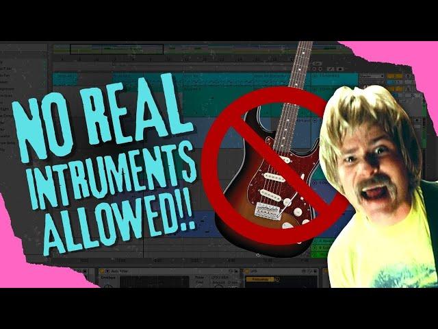 Produce PUNK ROCK using only VIRTUAL INSTRUMENTS. No real instruments allowed!