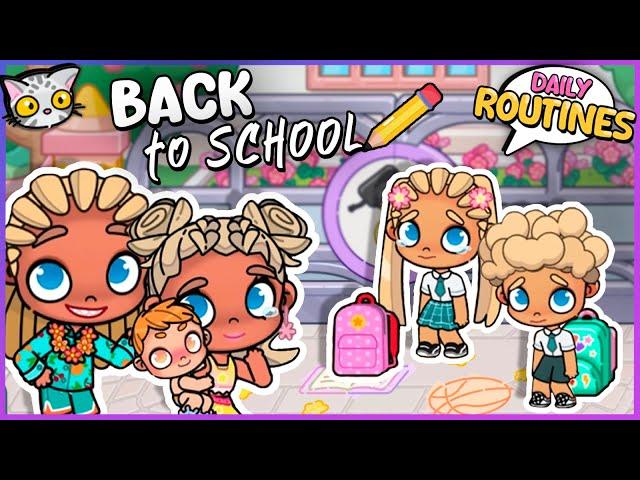 ️ The Tropicool Family Flies to School  ️ Avatar World | Lily and Tofu