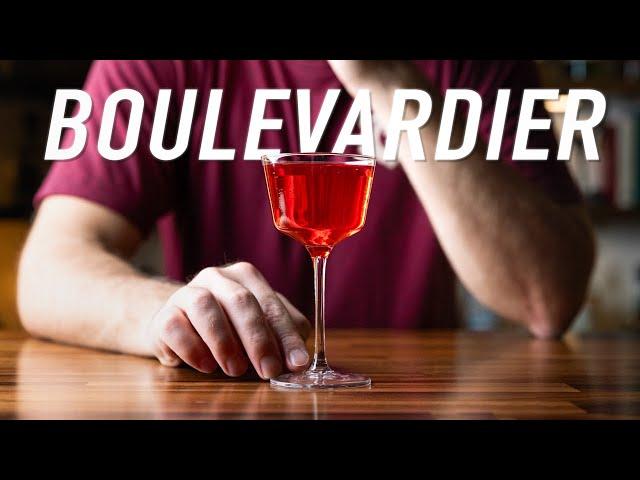 The BOULEVARDIER- an exquisite bourbon favorite!