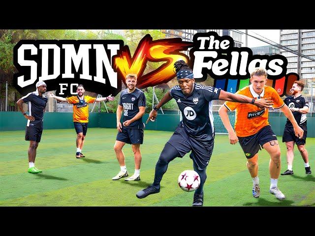 SIDEMEN VS THE FELLAS 6-A-SIDE FOOTBALL