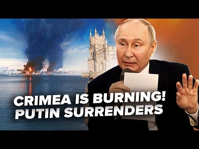 Massive ATTACK on Crimea! Putin has lost CONTROL. Trump urgently changes the plan for Ukraine