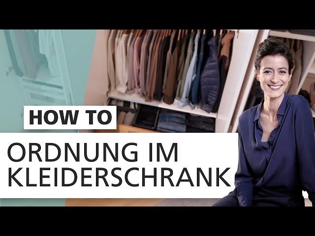 Kleiderschrank ordentlich einräumen | How To| INTERIYEAH! Einrichten mit SEGMÜLLER