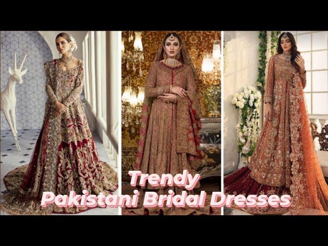 Most Gorgeous And Stunning Pakistani Bridal Dresses | New Heavy Embroided Bridal Dresses | #shorts