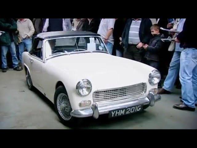 Classic Car Rally CHALLENGE - Buying Cars at the Auction | Top Gear - Day 1