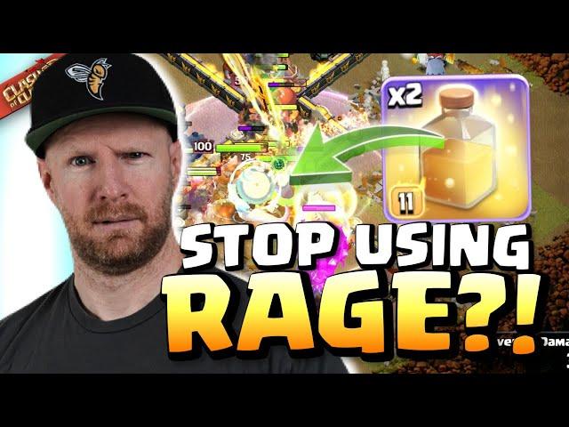 Why are PROs suddenly replacing Rage with HEAL SPELL?! Clash of Clans