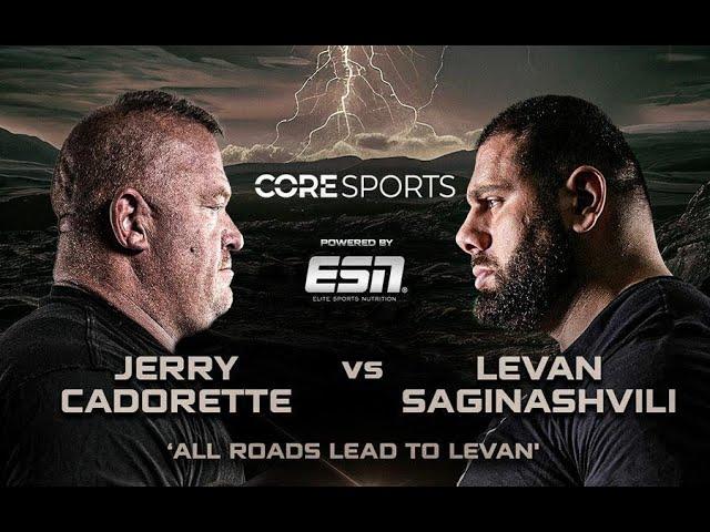 Levan Saginashvili & Jerry Cadorette Podcast