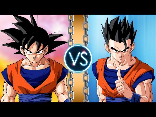 Goku vs Gohan