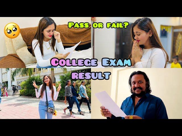 Pass Ya Fail? Finally Mera College Exam Result aa gaya & Sab Shock ho gaye | Bindass Kavya Vlogs