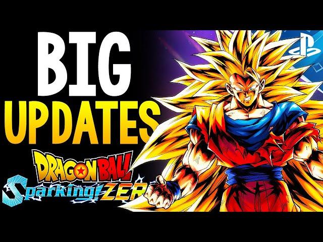 BIG Dragon Ball Sparking Zero UPDATES! The LEAKS are Massive + More Sparking Zero News!