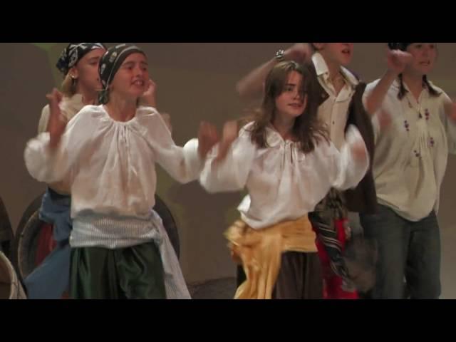 Piratenlieder - Schwarze Segel in der Nacht aus dem Kindermusical Felicitas Kunterbunt