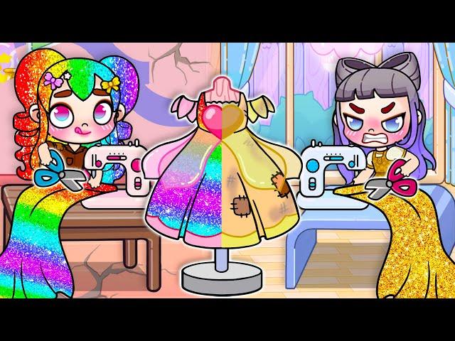 Poor Sister VS Rich Sister | Sad Story | Avatar World | Pazu Games