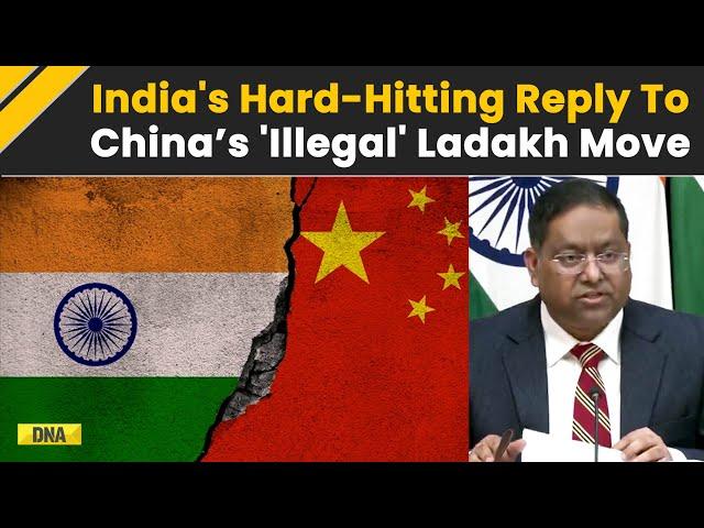 India Protests China's New "Counties", Claims Overlap With Ladakh | India China Row