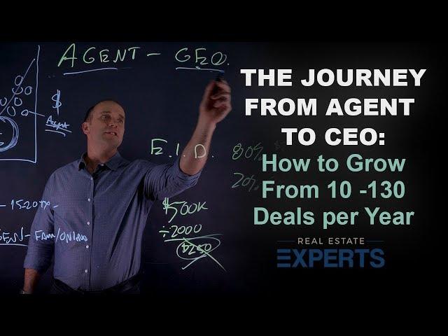 Real Estate Experts: How to Go From Agent to CEO of Your Real Estate Business