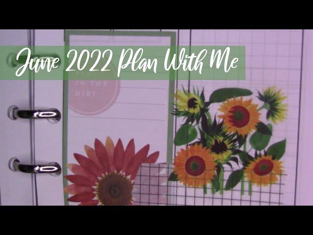 June Plan With Me || Personal Rings || GanchiPlans Printables