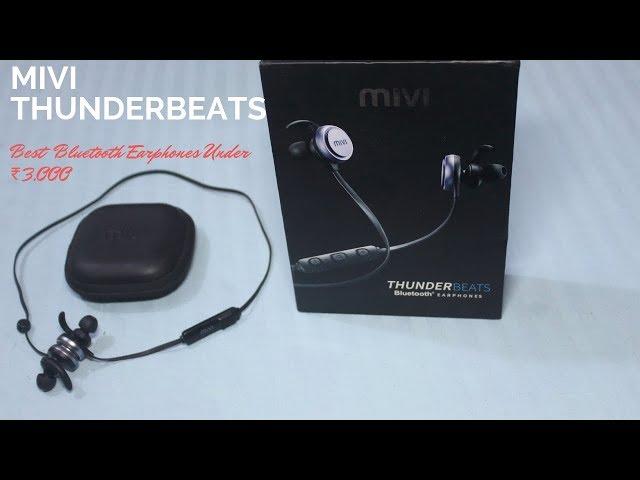 Mivi Thunder Beats Unboxing | Best Bluetooth Earphones Under ₹3,000?