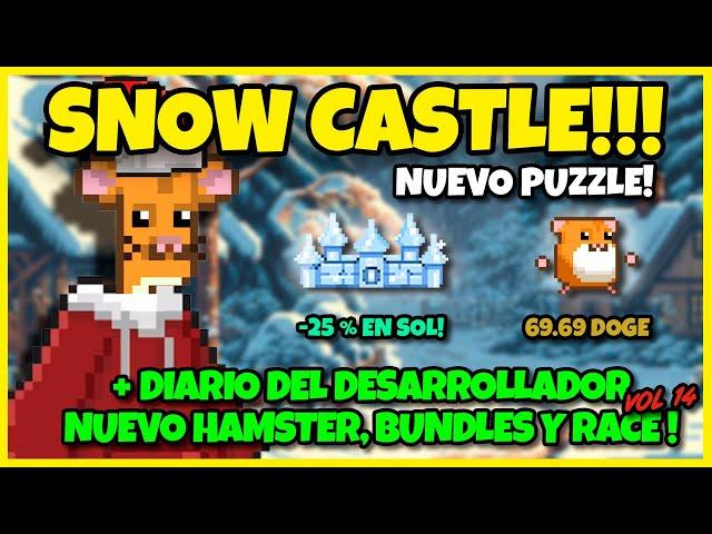 DEV. DIARIES VOL. 14: LO QUE SE VIENE EL 2025 + PUZZLE SNOW CASTLE + LANDING SALE DE HAMSTER!!