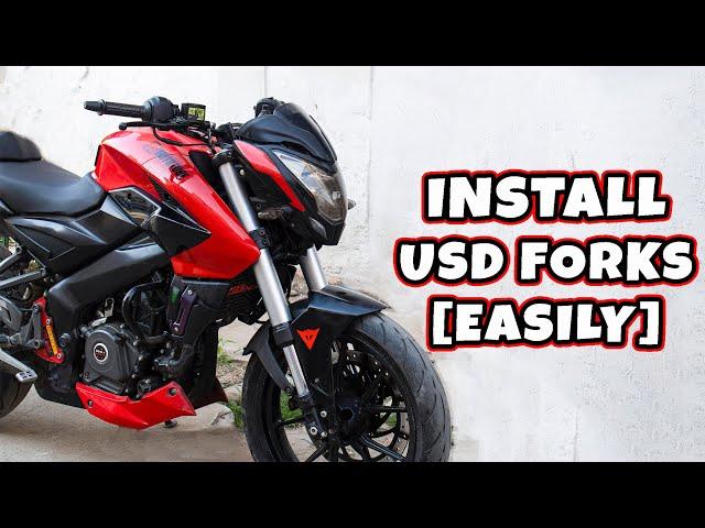 USD Forks installation in Pulsar Ns200 | Project Dream Build - Part 3