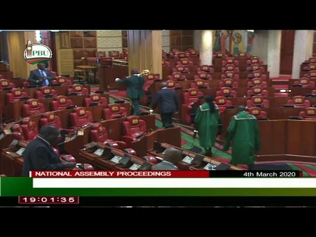 NATIONAL ASSEMBLY LIVE PROCEEDINGS 4th MARCH 2020