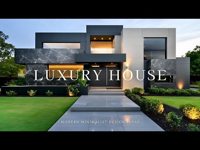 Pure Lines, Priceless Living: Modern Minimalist Luxury House