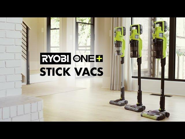 Cleaning Unplugged! | RYOBI 18V ONE+ Cordless Stick Vacs