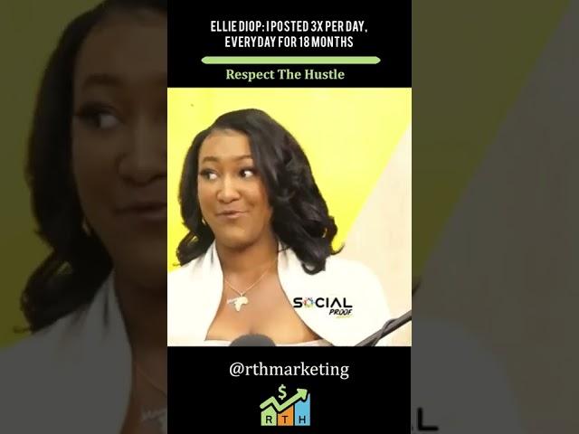 EllieTalksMoney: Growing on Social Media #shorts #socialproofpodcast #socialmediagrowth #tips
