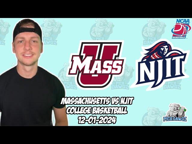 NJIT vs UMass 12/1/24 Free College Basketball Picks and Predictions  | NCAAB Pick