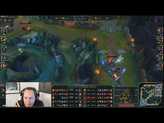 Deman casting crucial fight in NA LCS 2019 finals -TL vs C9