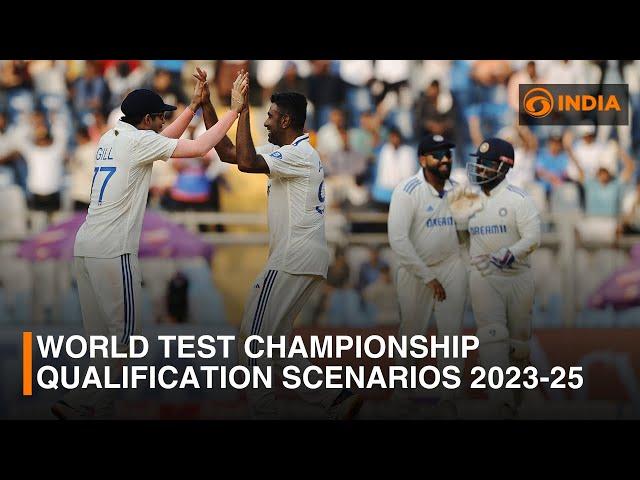 World Test Championship qualification scenarios 2023-25 | DD India