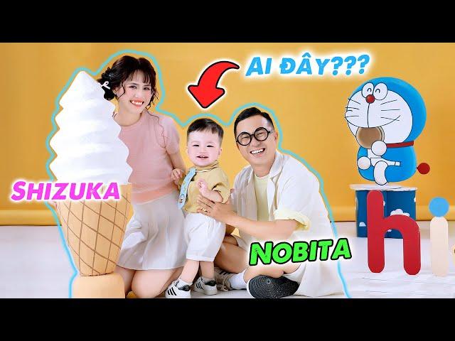 GIA ĐÌNH ZINO HÓA THÂN NHÂN VẬT TRUYỆN DORAEMON - VÊ VÊ CHANNEL
