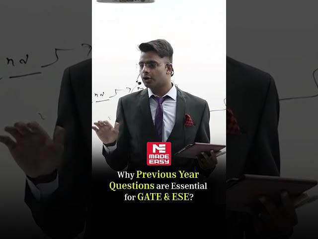 Why Previous Year Questions are Essential for GATE & ESE | Toppers Strategy | Must Watch | MADE EASY