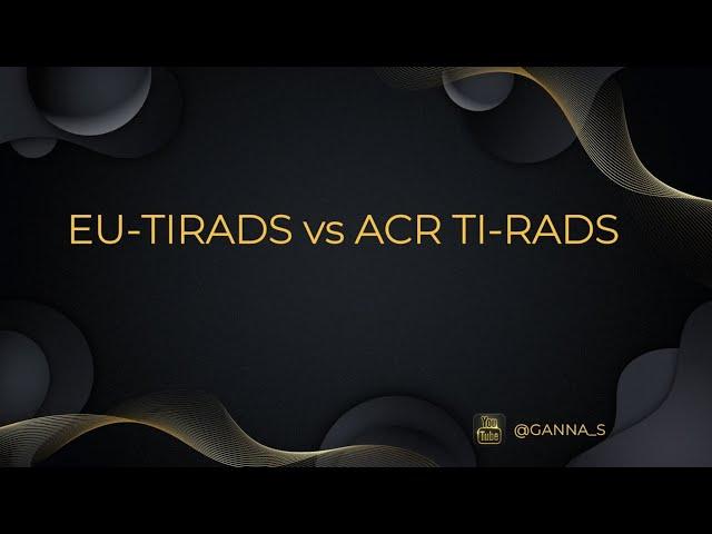 EU-TIRADS vs ACR TI-RADS: оцінка вогнищевих утворень щитоподібної залози