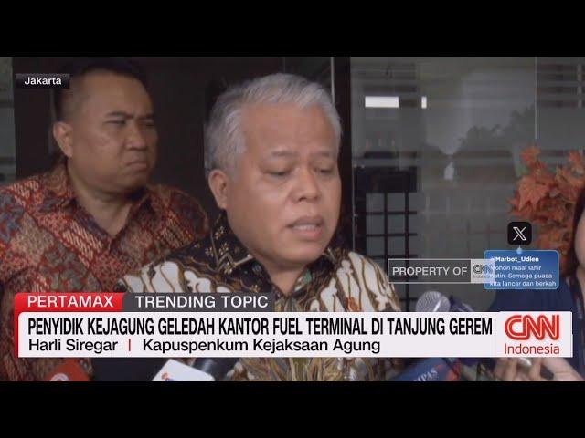 Penyidik Kejagung Geledah Kantor Fuel Terminal di Tanjung Gerem