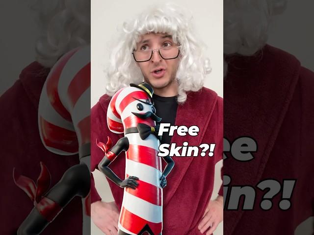 We Got A Free Skin In Fortnite For Christmas?!