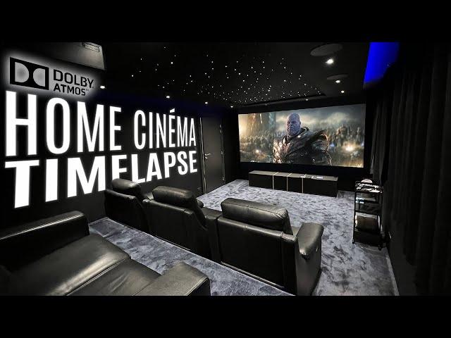 DIY HOME THEATER - FULL TIMELAPSE