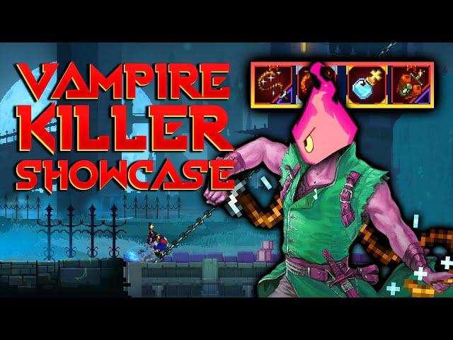 BURNING HELL | Dead Cells - Vampire Killer Showcase (5BC Run w/ Commentary)